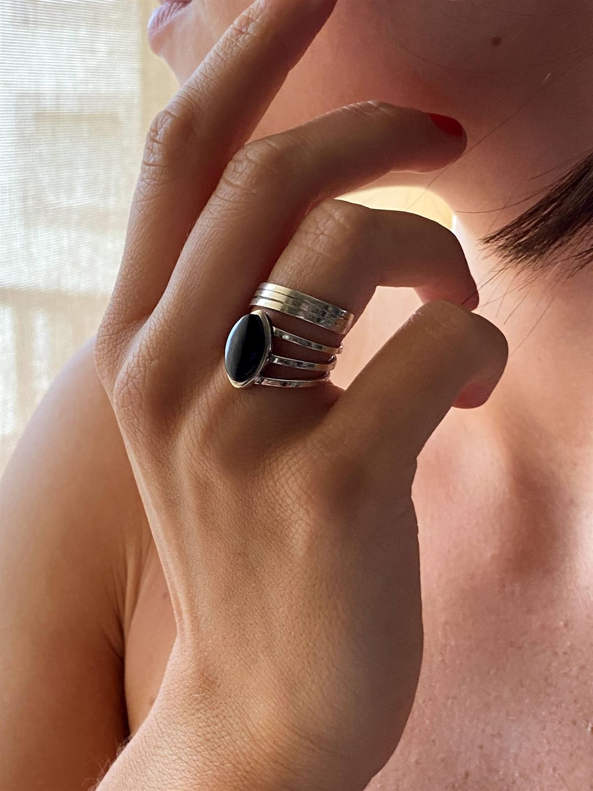 Anillos de azabache cheap