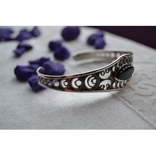 Brazalete en Plata y Azabache, colección Melibea - Imagen 2