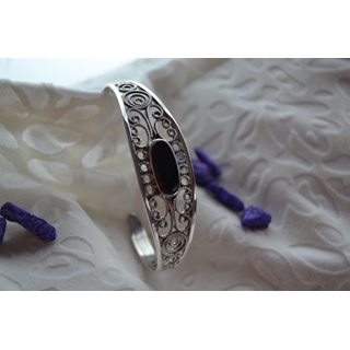 Brazalete en Plata y Azabache, colección Melibea - Imagen 1