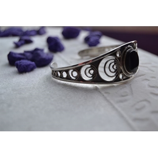 Brazalete en Plata y Azabache, colección Melibea - Imagen 2