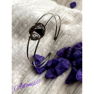 Pulsera Plata y Azabache, colección Conchas  del Peregrino - Imagen 2